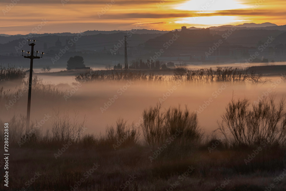 Amaneceres con niebla