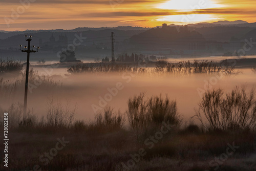 Amaneceres con niebla