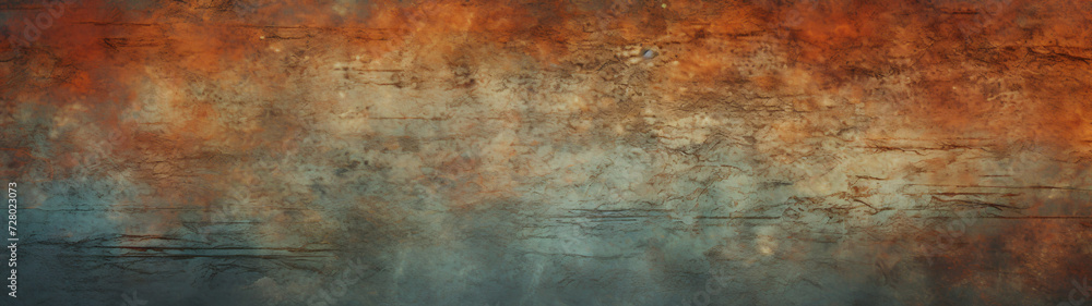 panoramic background banner wall with rustic effect