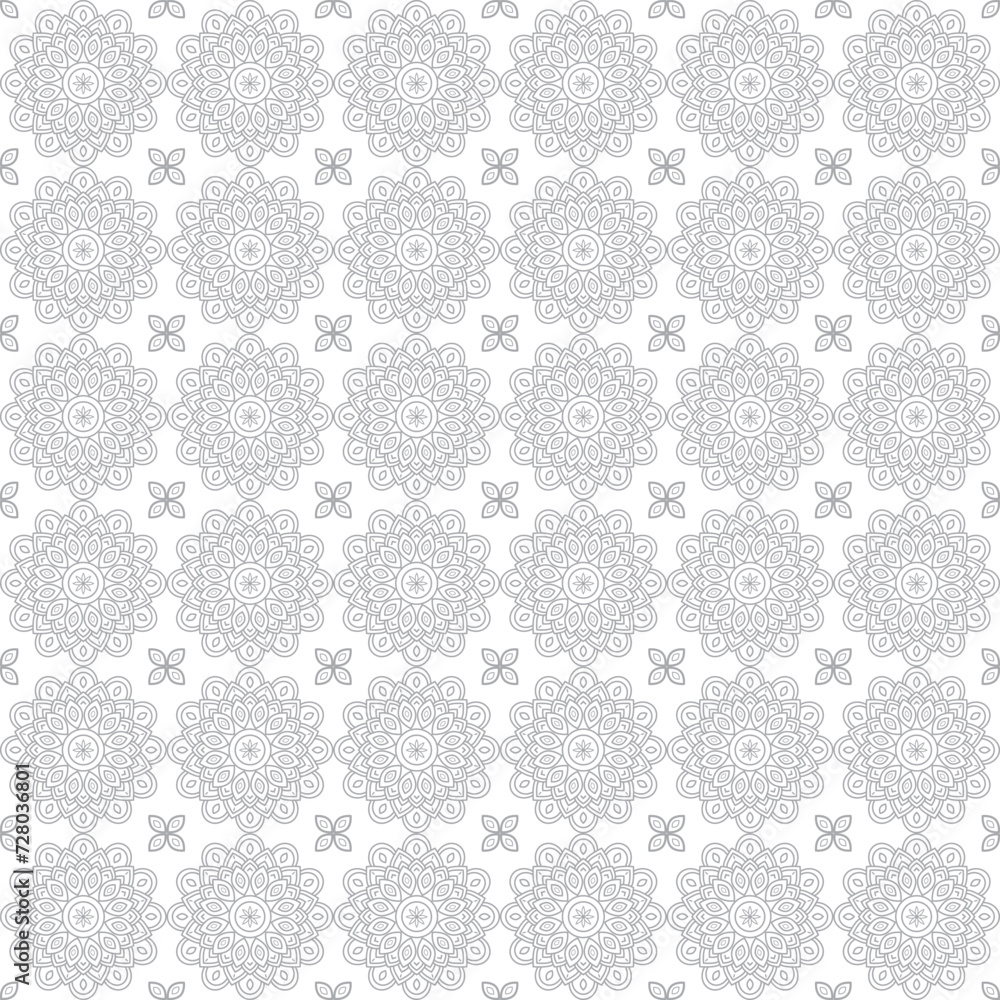 Mandalas pattern design. Vector background