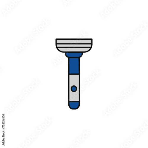 barber razor vector type icon