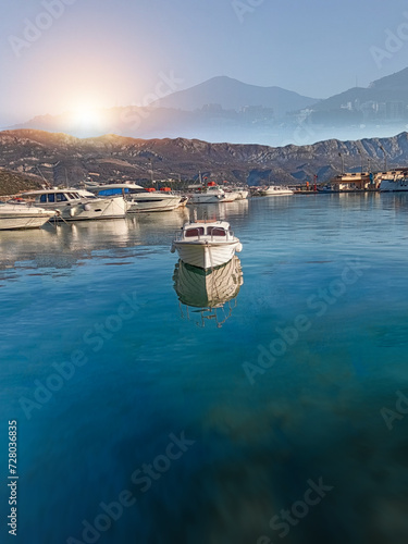 boats in bay