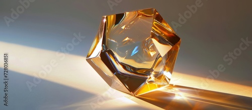 Transparent Pentagonal Prism: A Geometric Solid Delighting with its Transparent Pentagonal Prism Shape