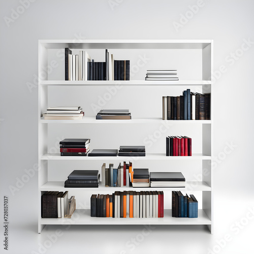 bookshelf with books