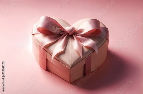 a gift creatively designed in the shape of a heart