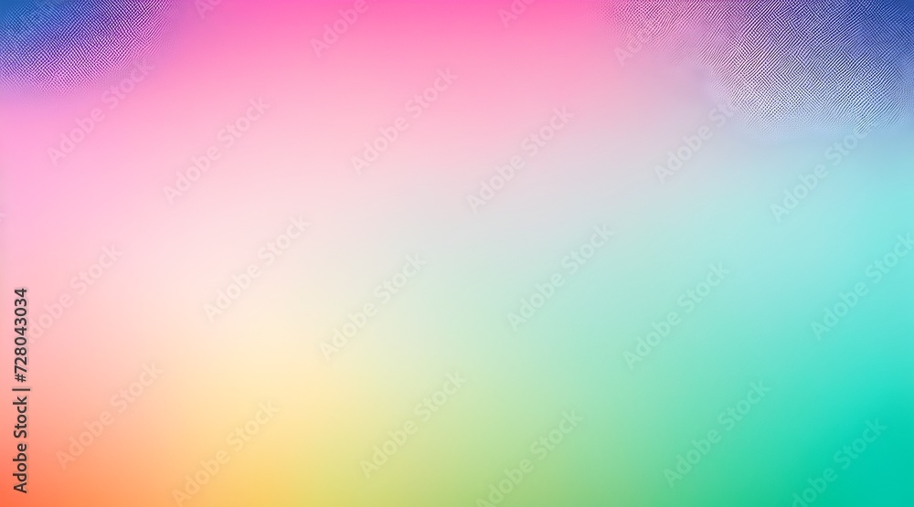 A vibrant, retro background with a grainy noise grunge spray texture and a rough, abstract color gradient.