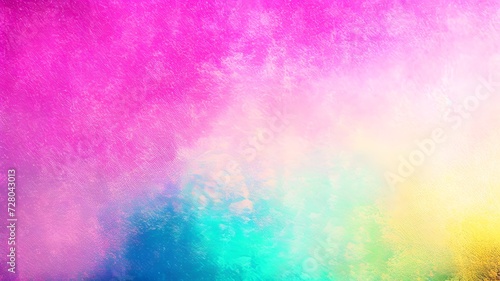 Abstract grunge texture with blue  pink  and red colors on a grainy  rough background.