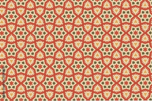 floral kaleidoscope mandala seamless pattern background
