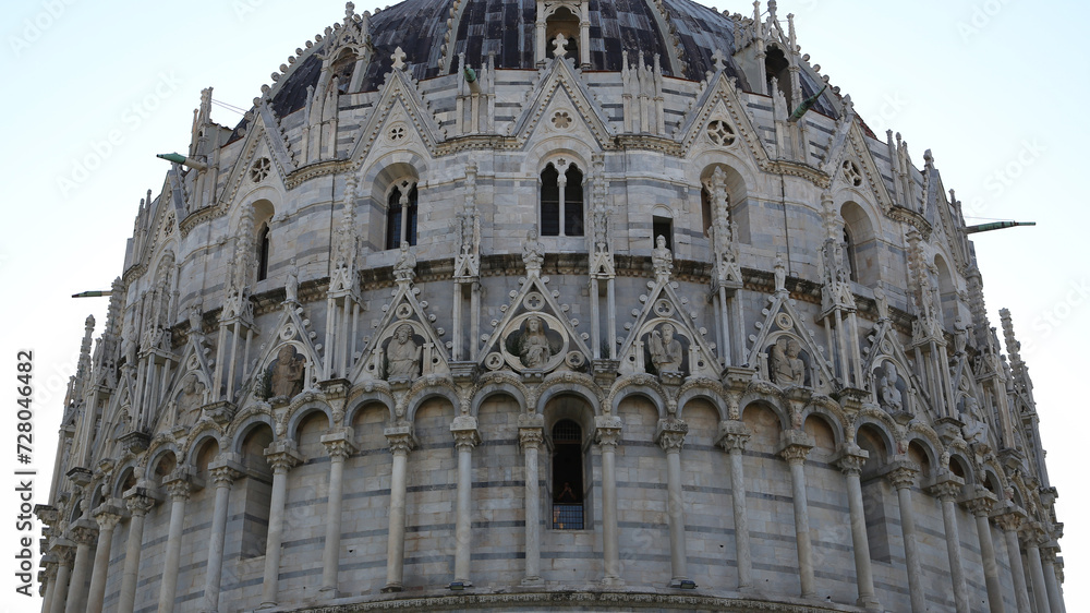 Obraz premium Baptisterio, Pisa, Italia