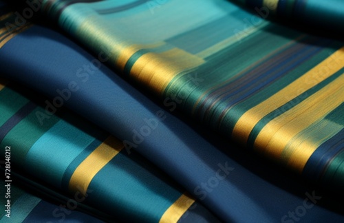 Beautiful and colorful fabric patterns textile industry