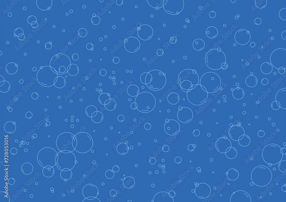 oap bubble background. soap bubbles bubbles on blue background