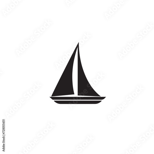 Catamaran in cartoon, doodle style. Image for t shirt. Isolated 2d vector illustration in logo, icon, sketch style, Eps 10. AI Generative © Iryna