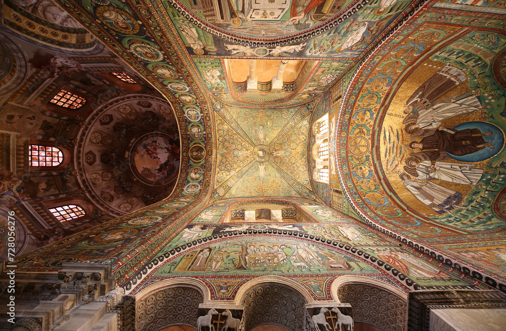 Basílica de San Vital, Rávena, Italia