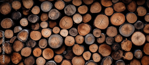 Muster Holzstapel  gestapeltes Holz  Forstwirtschaft zum Umweltschutz