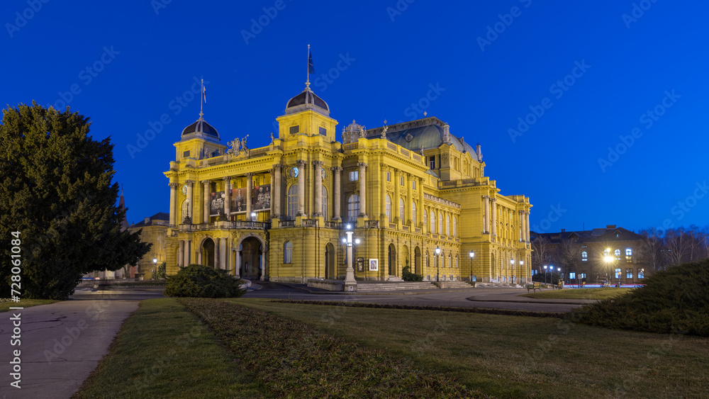 Croatian National Theatre in Zagreb
