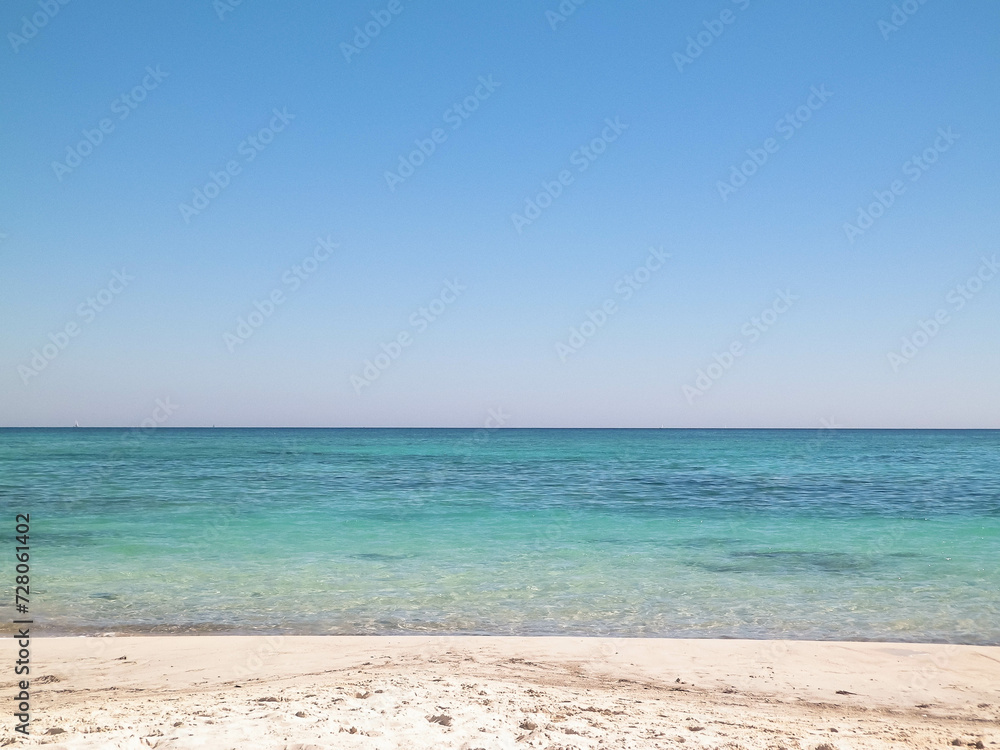 Beach in Vada, Italy.