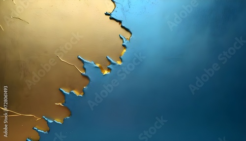 Blue Metallic Wallpaper