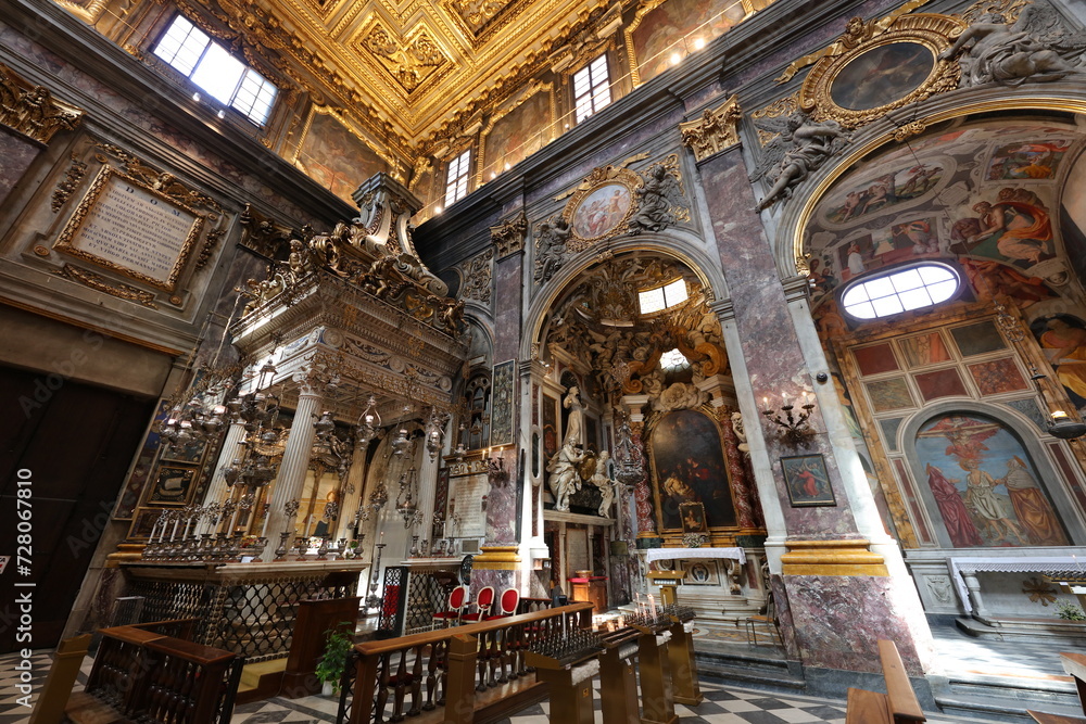 Fototapeta premium Basílica de la Santa Anunciación, Florencia, Italia