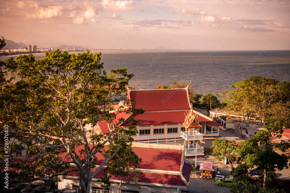 Obraz premium THAILAND PRACHUAP HUA HIN WAT KHAO TAKIAB