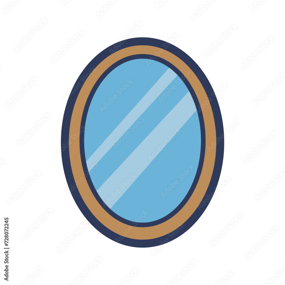 mirror icon design vector template mirror icon design vector template