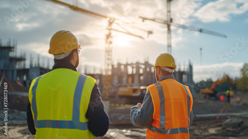 Perfect for conveying the essence of quantity surveying, construction planning, and project coordination, these visuals capture the expertise and dedication of construction professionals.