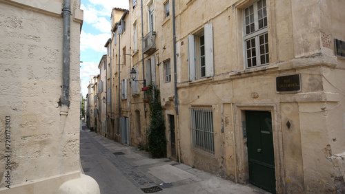 Fototapeta Naklejka Na Ścianę i Meble -  Centro Histórico de Montpellier, Francia