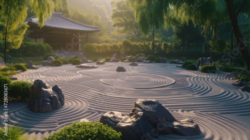 Zen garden photo