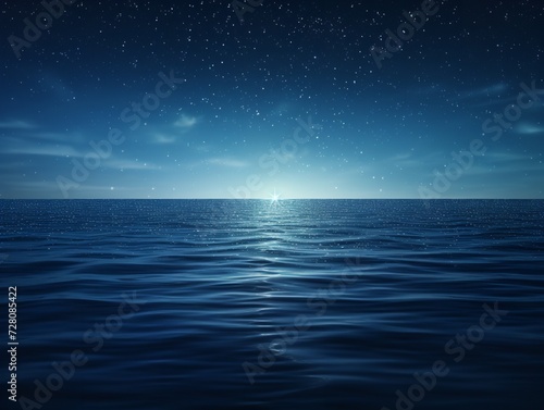 North Star Guiding Through Night Navigation and Hope Isolated on White Background AI Generated © VisualMarketplace