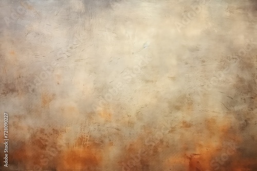 Grunge Texture of a Rustic Background with Painting in the Style of Smokey Background and Tonalist Paintings