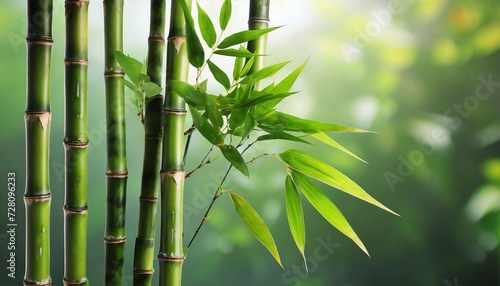 bamboo with leaves