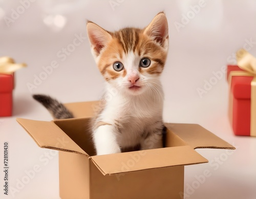 cat in box © karima