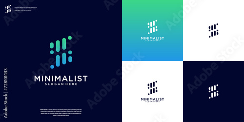 Creative Letter S technology logo design inspiration