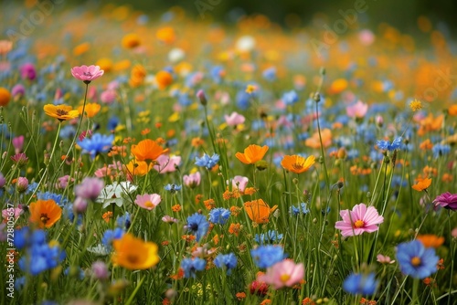 field of flowers