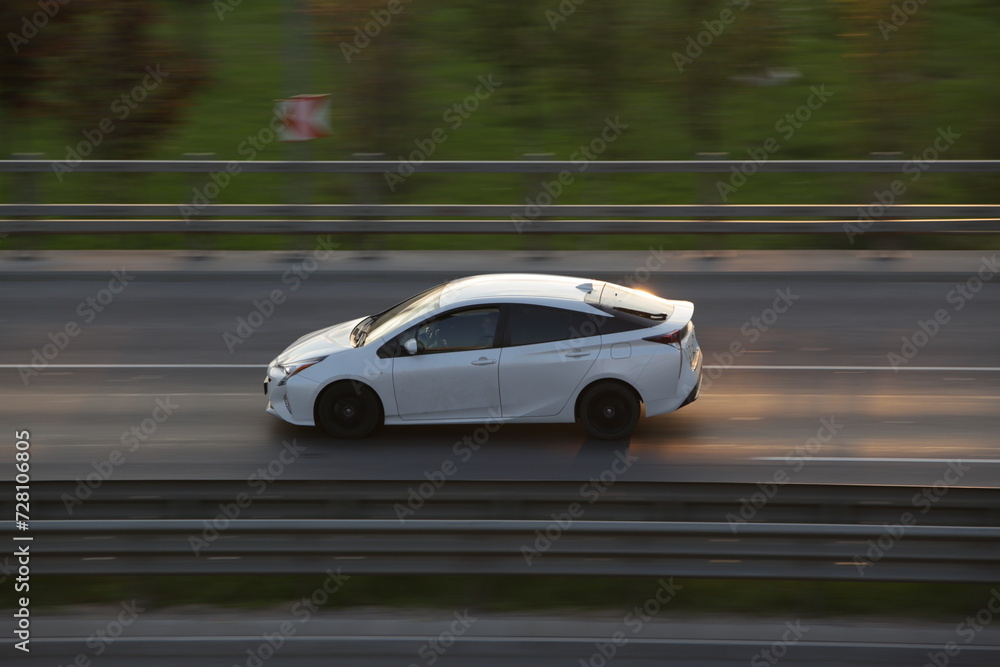 Electric vehicle drive in highway