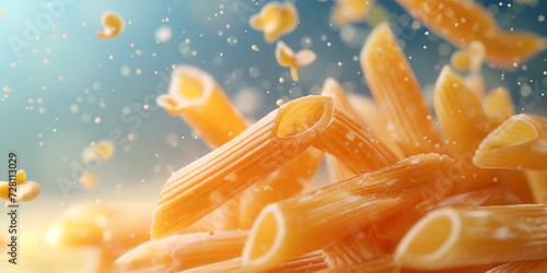 Close up photo of delicious pasta
