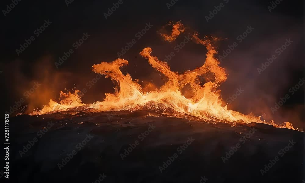 Dance of the Inferno: A Mesmerizing Display of Flames Dance of the Inferno: A Mesmerizing Display of Flames