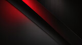 3D red gray techno abstract background overlap layer on dark space with rough decoration. Modern graphic design element cutout shape style concept for web banners, flyer, card, or brochure cover.
