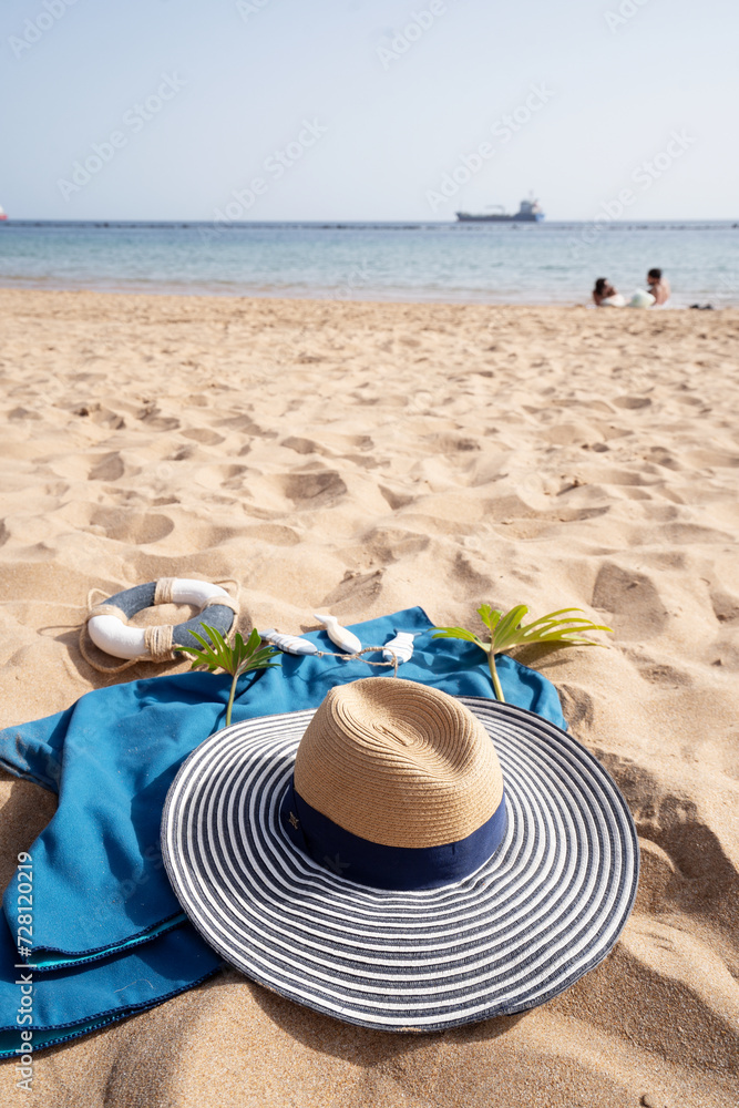 Obraz premium Summer beach background