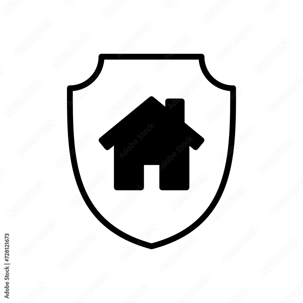 home insurance icon vector. home protection icon home insurance icon vector. home protection icon