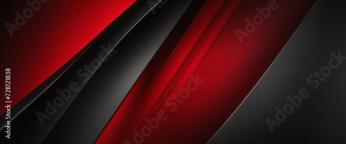 3D red gray techno abstract background overlap layer on dark space with rough decoration. Modern graphic design element cutout shape style concept for web banners  flyer  card  or brochure cover.