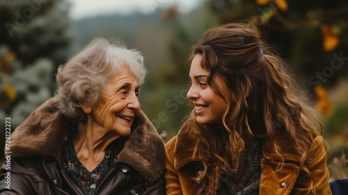 Heartwarming Conversation Between Grandmother and Granddaughter