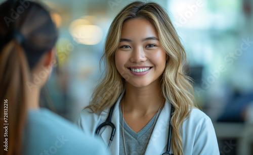  doctor’s commitment to patient health reinforces healthcare goals; patient discussions with this doctor reflect a healthcare system’s patient-centered approach photo