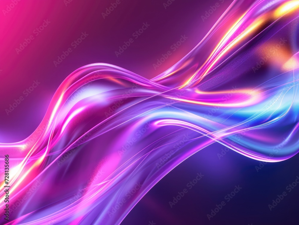colorful background with abstract shape glowing in ultraviolet spectrum, curvy neon lines, Futuristic energy concept colorful background with abstract shape glowing in ultraviolet spectrum, curvy neon lines, Futuristic energy concept