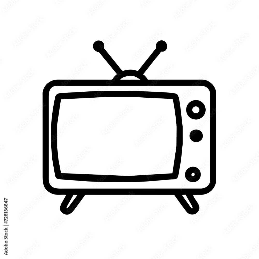 Classic television icon Classic television icon
