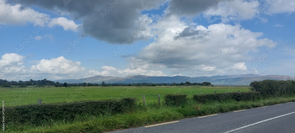 landscape with clouds landscape with clouds
