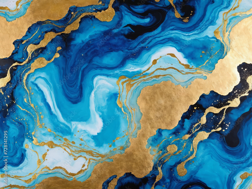 Abstract Background: Watercolour Stone Texture, Luxury Liquid, Marble - Modern Ink Pattern with Gold, Ocean Glitter, Black Design, Design, Wallpaper, Background Abstract Background: Watercolour Stone Texture, Luxury Liquid, Marble - Modern Ink Pattern with Gold, Ocean Glitter, Black Design, Design, Wallpaper, Background