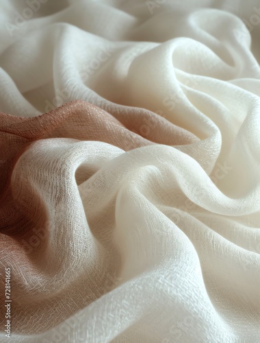 Elegant Maroon and White Fabric Texture