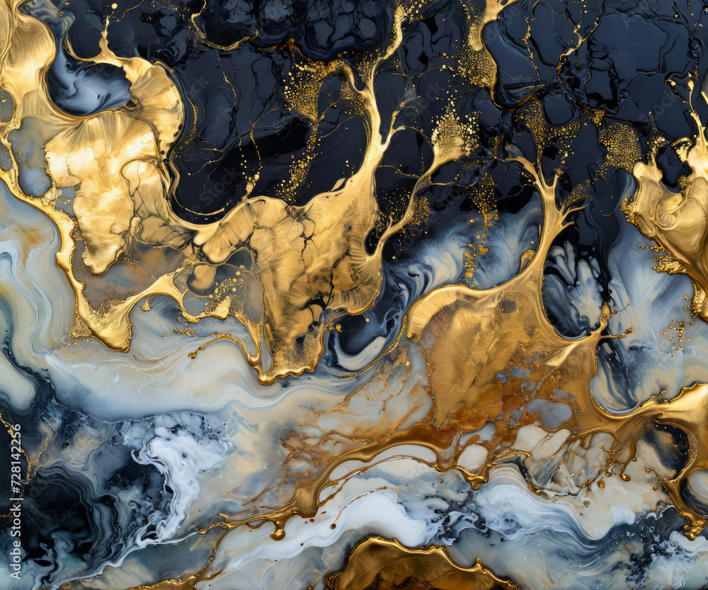 Ink Abstract Art Gold Paint Background: Modern Luxury with Watercolour Stone Texture - Creative Marble Pattern, Dark Rock, Glitter, and Brush Design, Design, Wallpaper, Background Ink Abstract Art Gold Paint Background: Modern Luxury with Watercolour Stone Texture - Creative Marble Pattern, Dark Rock, Glitter, and Brush Design, Design, Wallpaper, Background