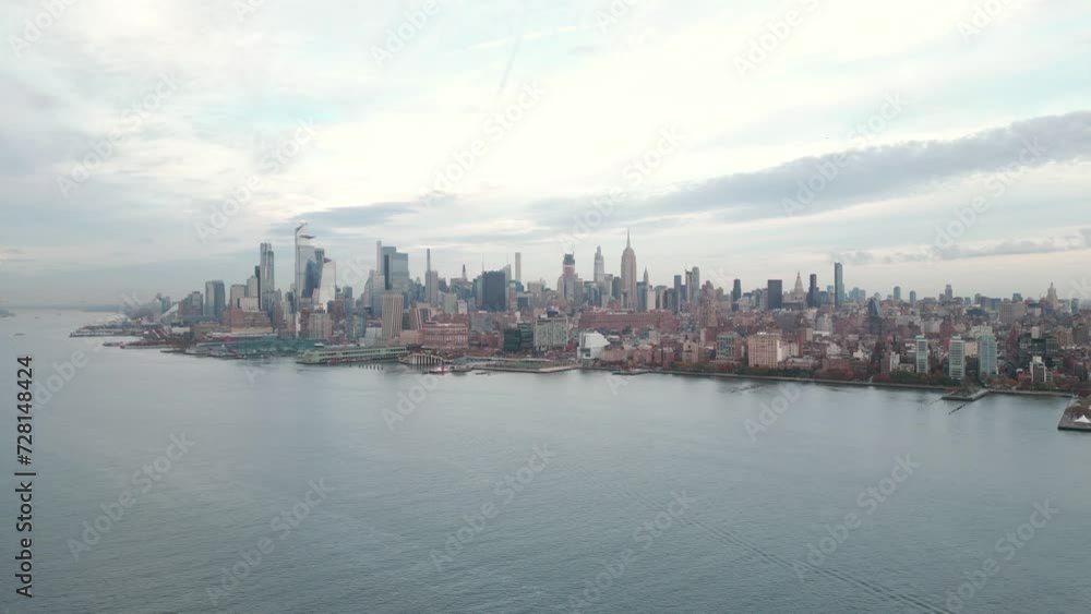 Aerial View of New York City, Midtown. Aerial View of New York City, Midtown.