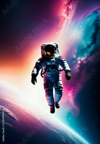 Astronaut in space